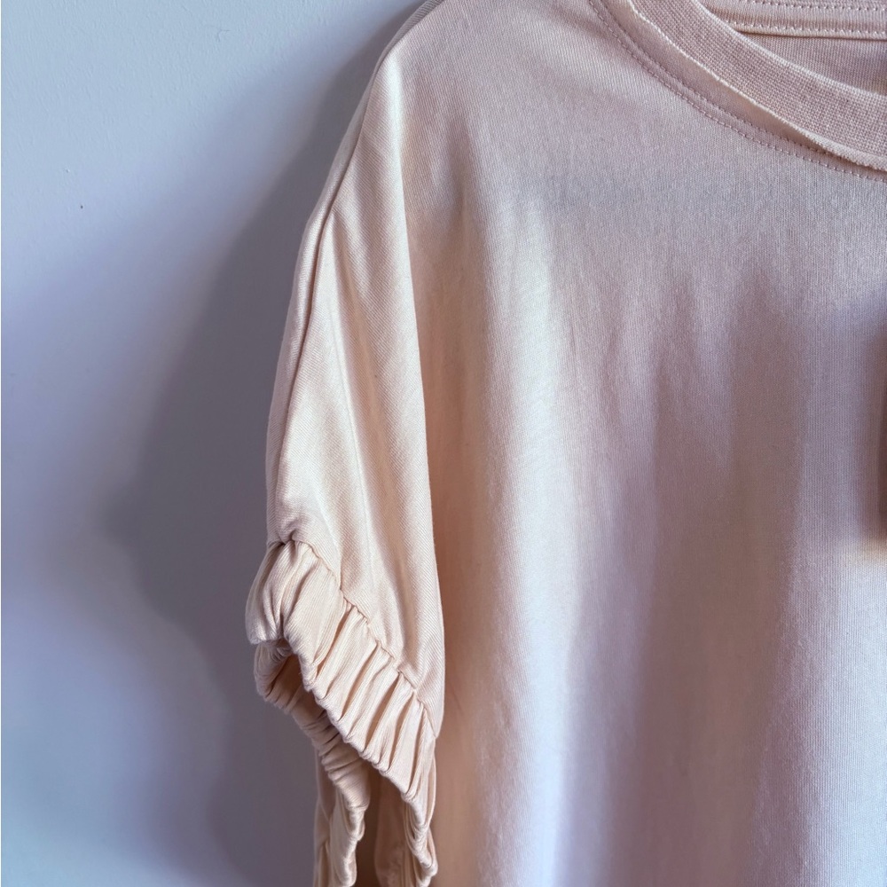 Bohme Blush Ruffle Sleeve Tee - Picture 2 of 4